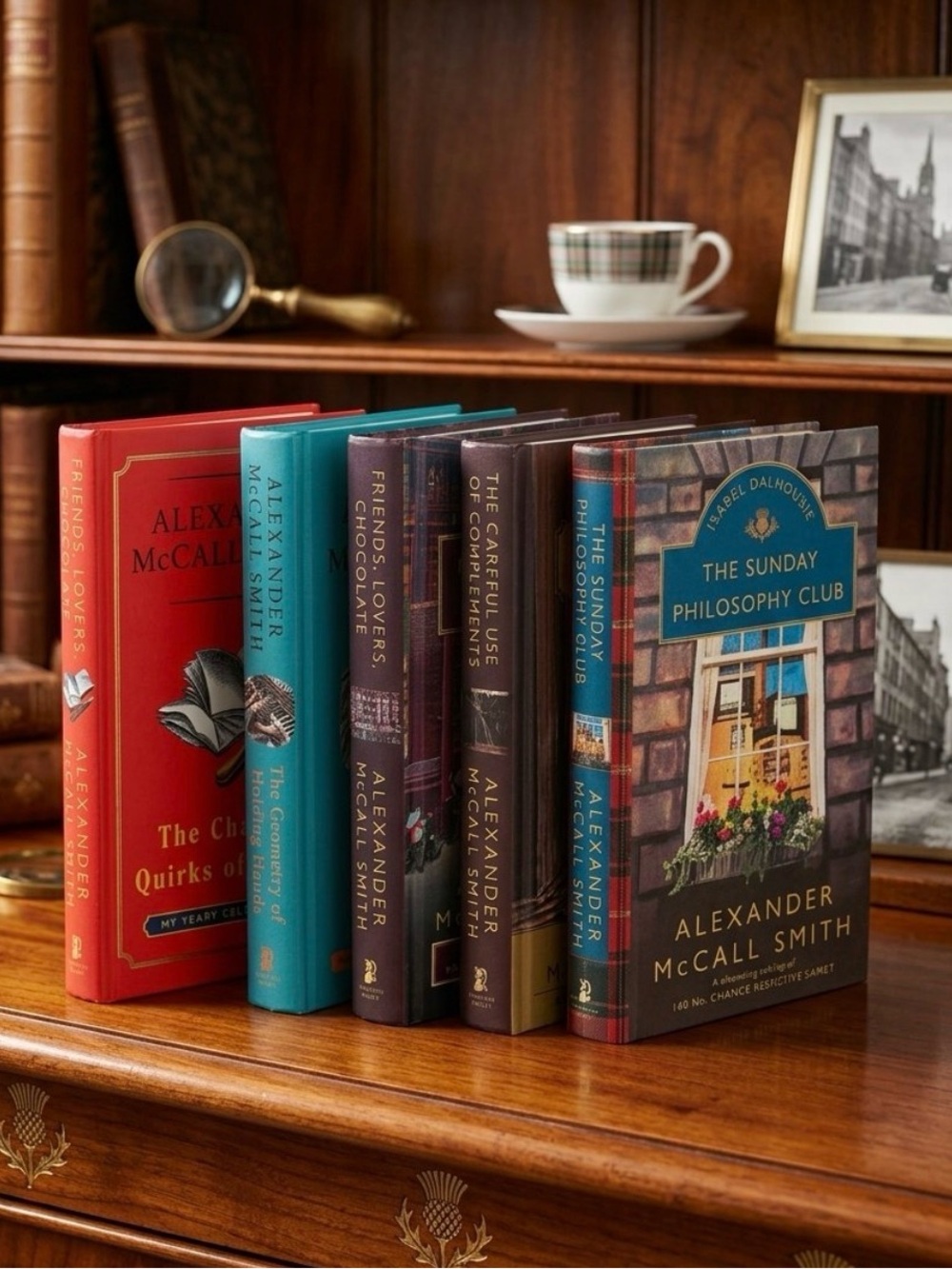 Alexander McCall Smith "Isabel Dalhousie" Series Hardcover Book Lot of 5